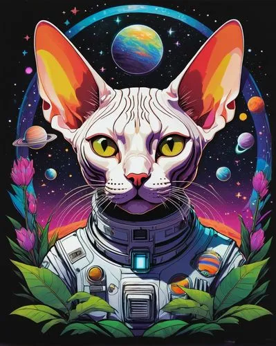 cat vector,spacefill,spaceland,gatab,astronautical,taikonaut,vector illustration,astro,spacefarers,cuecat,worldcat,astronautic,spacedev,threadless,space voyage,espacial,malacateco,felino,suara,astronaut,Conceptual Art,Fantasy,Fantasy 18