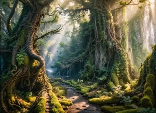 elven forest,fairy forest,mirkwood,fairytale forest,enchanted forest,moss landscape,forest path,holy forest,green forest,aaaa,forest of dreams,forest glade,forest landscape,fangorn,endor,dagobah,germany forest,forest floor,the forest,aaa