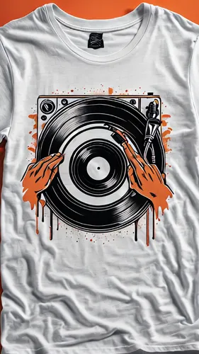 t-shirt printing,soundcloud logo,disk jockey,vinyl player,print on t-shirt,turntable,dj equipament,vinyl record,isolated t-shirt,record player,cool remeras,t-shirt,retro turntable,disc jockey,screen-printing,audio cassette,vinyl records,t shirt,vector graphic,hip hop music,Photography,General,Natural