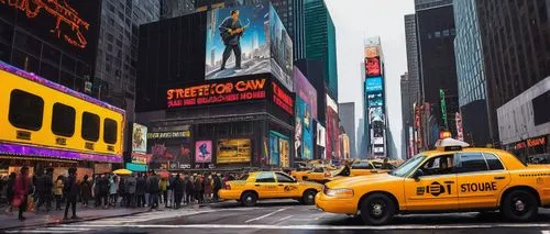 new york taxi,time square,yellow taxi,times square,new york,taxi cab,taxicabs,newyork,taxis,taxicab,new york streets,taxi stand,nytr,taxi,big apple,colorful city,cabs,trl,world digital painting,city tour,Illustration,Black and White,Black and White 22