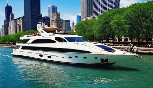 citycat,azimut,super trimaran,yacht,yacht exterior,chicago,tour boat,coastal motor ship,water taxi,beneteau,yachts,nauti,marinemax,ferretti,lake michigan,chicago skyline,boat society,jetski,water bus,water boat,Illustration,Retro,Retro 06