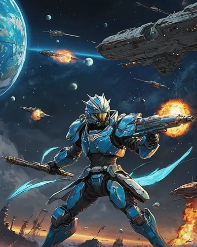 kosmus,cg artwork,tau,meteor,destroy,nova,violinist violinist of the moon,gundam,storm troops,sci fi,mecha,sci fiction illustration,iron blooded orphans,background image,alien warrior,rein,background images,would a background,io,halo,Art,Classical Oil Painting,Classical Oil Painting 35