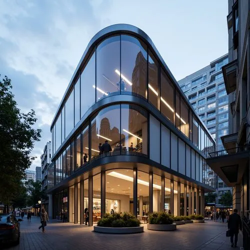 glass facade,associati,glass building,gensler,glass facades,architekten,bureaux,gronkjaer,architectes,gaggenau,andaz,structural glass,bonhams,architektur,julliard,casa fuster hotel,reclad,modern office,arkitekter,kirrarchitecture