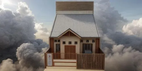 heavenly ladder,wooden church,cloud towers,wooden sauna,sky apartment,cloud mountain,cloud image,cloud of smoke,sky space concept,heaven gate,sauna,cumulus nimbus,inverted cottage,schäfchenwolke,3d rendering,cloud roller,cumulus cloud,paper clouds,cloud bank,above the clouds,Common,Common,Natural