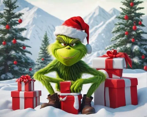 grinch,christmas messenger,kermit,kermit the frog,christmas wallpaper,christmas picture,christmasbackground,christmas background,christmas music,christmas,christmas movie,merry xmas,modern christmas card,christmas greetings,christmas trailer,merry christmas,children's christmas,christmas cards,seasons greetings,christmas photo,Art,Artistic Painting,Artistic Painting 08