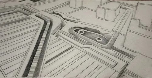 KEEP BLACK AND WHITE,pencil drawing of a truck track,car drawing,intersection,superhighways,mechanical pencil,camera drawing,autodromo,Design Sketch,Design Sketch,Pencil