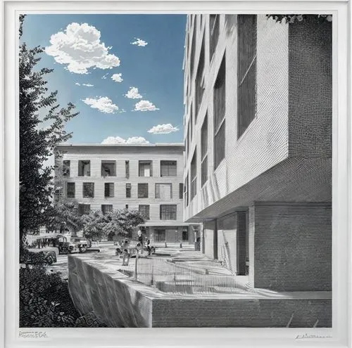 athens art school,appartment building,dormitory,arq,kirrarchitecture,new building,apartments,archidaily,residences,school design,block of flats,brutalist architecture,framing square,white buildings,condominium,apartment building,matruschka,apartment block,campus,concrete blocks,Art sketch,Art sketch,Ultra Realistic