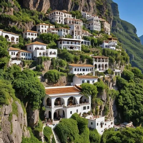 positano,mountain village,mountain settlement,ehden,karpathos,gjirokaster,Photography,General,Realistic