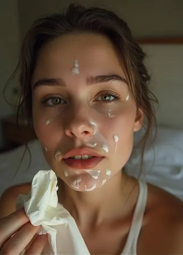 whipped cream topping,face cream,cream topping,whipped cream,sweet whipped cream,beauty mask,Photography,General,Realistic