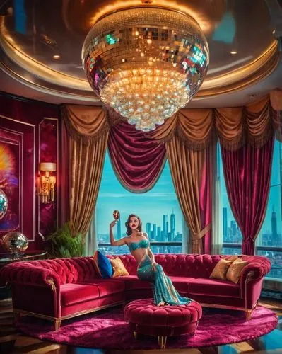 opulently,opulence,opulent,lachapelle,ornate room,chaise lounge,luxury hotel,drai,boisset,ballrooms,baccarat,great room,habtoor,extravagance,hotel lobby,faena,lounge,grand hotel europe,blue room,emirates palace hotel,Illustration,Realistic Fantasy,Realistic Fantasy 38