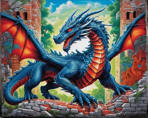 dragonja,dragones,dragonheart,saphira,darragon,painted dragon,Conceptual Art,Graffiti Art,Graffiti Art 09