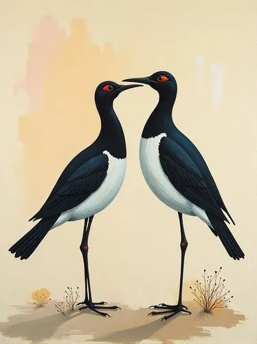 helmetshrikes,crested terns,haematopus ostralegus,bird couple,pied avocets,frigatebirds,Illustration,Vector,Vector 03