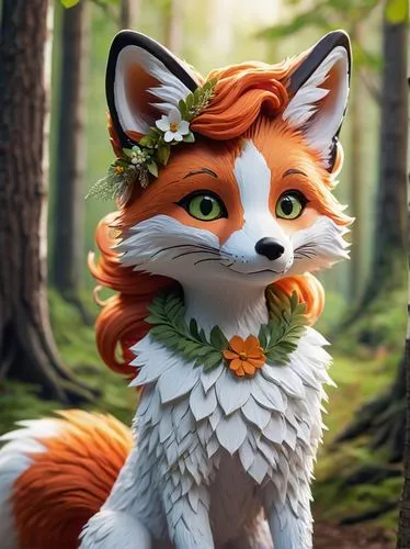 garden-fox tail,cute fox,foxxy,adorable fox,little fox,forest animal,foxxx,outfox,foxen,a fox,3d rendered,foxl,furgal,foxley,outfoxed,anthro,vulpine,renard,vixen,redfox,Illustration,Children,Children 06