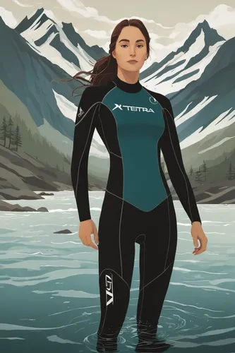 wetsuit,female swimmer,dry suit,open water swimming,standup paddleboarding,freediving,carcross,annapurna,wakesurfing,girl on the river,whitewater kayaking,patagonia,bachalpsee,yogananda,paddleboard,swimmer,divemaster,fridays for future,khuushuur,vector illustration,Illustration,Black and White,Black and White 02