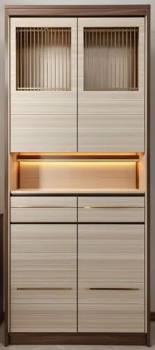 A tall shoe cabinet with elegant design and two tone color. it has a ventilated grill pattern on top cut into its door in a modern design,this cabinet has drawers and lights on it,scavolini,minibar,ga