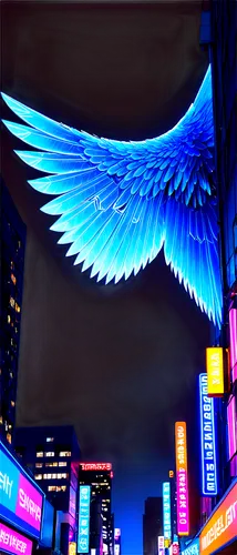 Pixelated wings, transparent, glowing blue edges, feathery texture, delicate veins, intricate details, spread wide, angled upwards, morning sunlight, soft focus, shallow depth of field, pastel color t