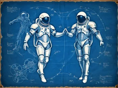 blueprints,aquanaut,protective suit,spacesuit,astronaut suit,space-suit,medical concept poster,space suit,blueprint,constellation map,cosmonaut,neottia nidus-avis,navy suit,astronautics,protective clothing,diving equipment,space walk,systems icons,atlas,dry suit,Unique,Design,Blueprint