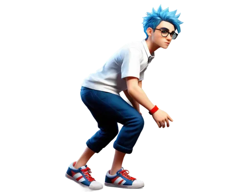 2d,syndrome,roller skating,wall,png image,ken,noodle image,mini e,axel jump,soundcloud icon,athletic dance move,spike,blu,active pants,cooler,boy,smurf figure,ski,blue shoes,anime 3d,Unique,3D,Toy