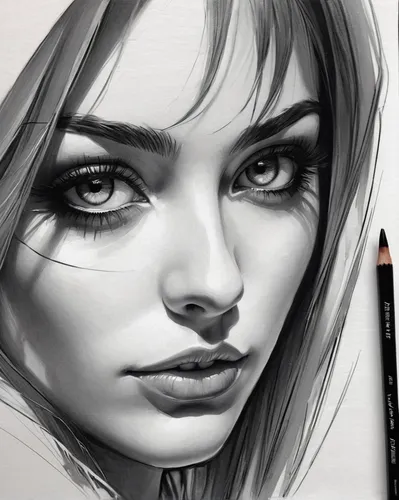 Soulful eyes between many horizontal and vertical lines beautiful sketch / sharp focus / realistic / elegant / portrait / beautiful / close up / Speed paint ,charcoal pencil,charcoal,charcoal drawing,