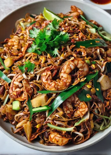 East Coast Lagoon Food Village: Choon Hiang Char Kway Teow,char kway teow,pad thai,moo shu pork,pad thai prawn,drunken noodles,mongolian barbecue,thai northern noodle,stir-fried morning glory,thai noo