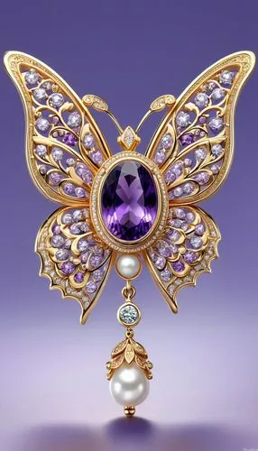 ormolu,bejeweled,an ornamental bird,necklace with winged heart,glass wing butterfly,princess' earring,gold and purple,diadem,jeweller,tanzanite,cherubim,the hummingbird hawk-purple,pendant,fleur de lys,ornamental bird,soprano lilac spoon,pendentives,la violetta,semiprecious,jeweled,Unique,3D,3D Character