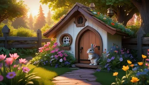 fairy door,fairy house,arrietty,little house,the little girl's room,cottage garden,Conceptual Art,Fantasy,Fantasy 19