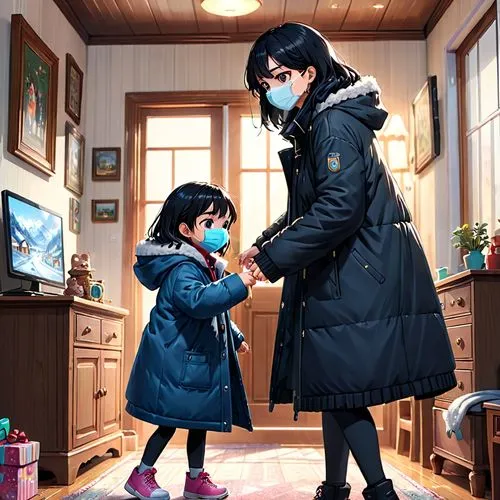 fukawa,ozen,sarumi,ouma,kiyoko,father and daughter,Anime,Anime,General