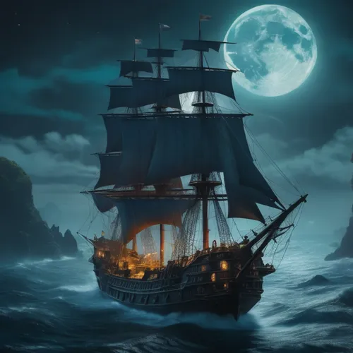 ghost ship,pirate ship,sea sailing ship,sailing ship,galleon,sail ship