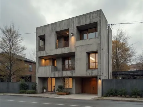 cubic house,seidler,cantilevered,brutalism,metal cladding,modern architecture,modern house,cantilevers,habitat 67,kundig,kimmelman,reclad,exposed concrete,cube house,robarts,zoku,docomomo,tonelson,boroondara,villeray,Photography,General,Realistic