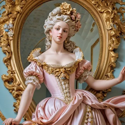 girl,rococo,principessa,mademoiselle,liselotte,cenerentola,canova,antoinette,habanera,messalina,cinderella,female doll,batoni,venetia,peignoir,simonetta,emile vernon,decorative figure,enesco,baroque a