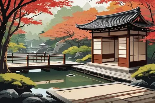 kyoto,japanese shrine,japanese garden,ukiyoe,torii,ryokan,japan garden,koi pond,ryokans,japanese garden ornament,japanese zen garden,ninomaru,japan landscape,kinkakuji,japanese background,okami,japanese sakura background,japanese-style room,sakura background,chuseok,Illustration,Vector,Vector 01