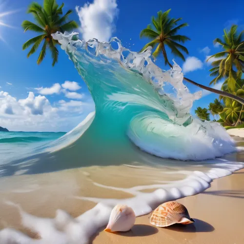 ocean paradise,tropical sea,tropical beach,dream beach,beach shell,beautiful beaches,seashell,beautiful beach,ocean background,sea water splash,beach landscape,seashells,caribbean beach,blue sea shell