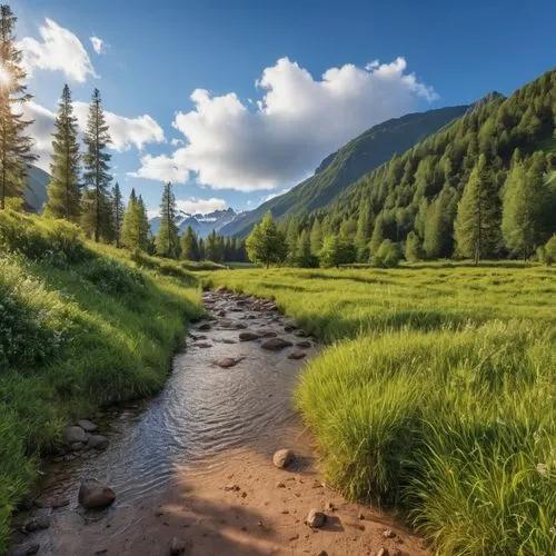 salt meadow landscape,meadow landscape,nature background,background view nature,mountain meadow,landscape background,mountain stream,nature landscape,nature wallpaper,alpine meadow,carpathians,headwaters,river landscape,beautiful landscape,meadow and forest,landscape nature,maroon bells,alpine landscape,mountain river,natural scenery,Photography,General,Realistic