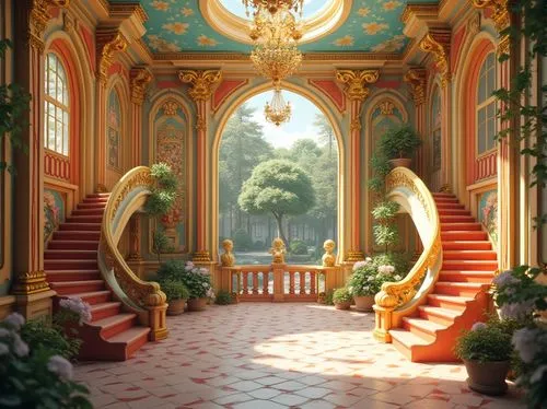 staircase,cochere,dandelion hall,stairway,staircases,porch,outside staircase,the threshold of the house,hallway,conservatory,entranceway,entryway,entrance hall,archways,hall of the fallen,doorways,stair,stairs,ornate room,sanctuary,Photography,General,Realistic