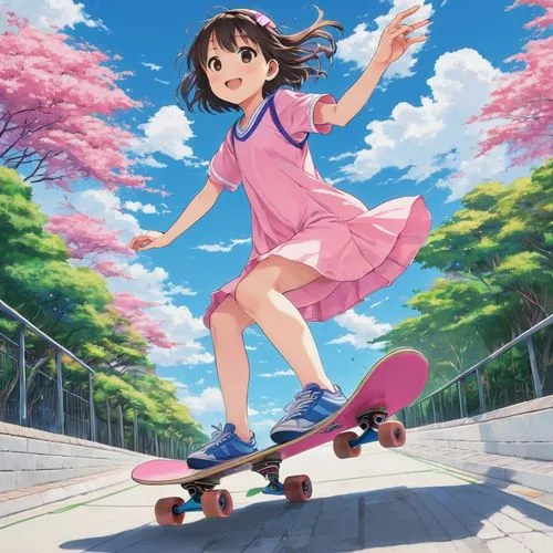 llenn,skater,skating,skateboard,rollerskating,skate board,rollergirl,skateboarding,skate,skated,megumi,rollerblade,rollerblades,skaters,skateboarder,kumiko,kumin,rollerskate,tsukiko,outskated,Illustration,Japanese style,Japanese Style 04