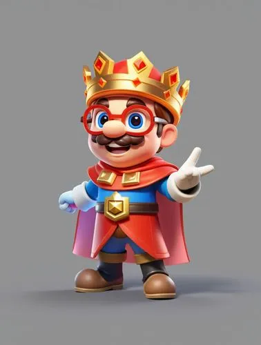 king crown,kingma,kingisepp,king ortler,pulsa,kingsoft,Unique,3D,3D Character