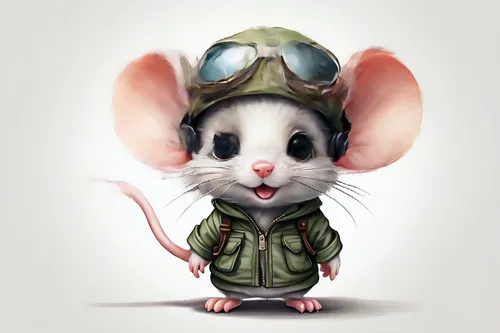 field mouse,mouse,color rat,monkey soldier,lab mouse icon,white footed mouse,vintage mice,jerboa,military person,mice,rat na,game illustration,paratrooper,soldier's helmet,year of the rat,cute cartoon