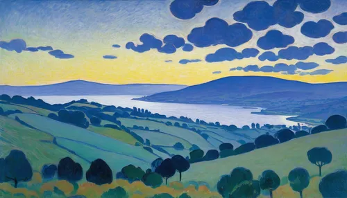 braque d'auvergne,lake neuchâtel,george russell,braque francais,landscape,exmoor,1926,carol colman,panoramic landscape,panoramical,1925,river landscape,charlotte cushman,upper derwent valley,high landscape,martin fisher,escarpment,purple landscape,ladybower reservoir,brook landscape,Art,Artistic Painting,Artistic Painting 40