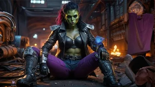 gamora,shadrake,varya,elphaba,demona,devora