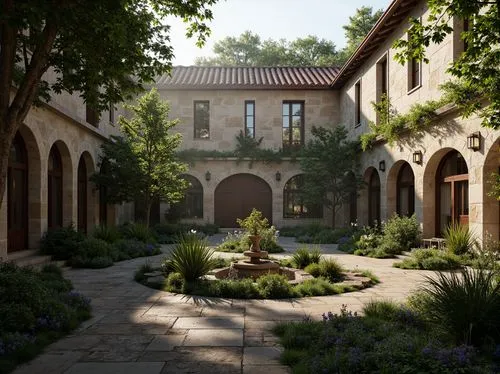 courtyards,courtyard,monastery garden,inside courtyard,cloisters,palo alto,cloistered,stanford,cloister,stanford university,hacienda,mcnay,bendemeer estates,altadena,rossmoor,patio,patios,cortile,yountville,caltech