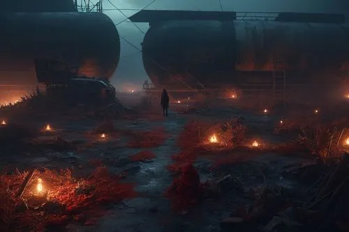 woolfe,darklands,cryengine,pathologic,cauldrons,underworlds,oxenhorn,undock,undermountain,environments,encampment,cauldron,deadmarsh,ghost ship,ship yard,docks,nekrasov,hall of the fallen,luminarias,vampyr,Photography,Artistic Photography,Artistic Photography 12