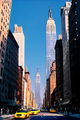 chrysler building,new york,nyclu,5th avenue,newyork,manhattan,new york streets,big apple,nytr,ny,central park,nyswaner,empire state building,new york taxi,midtown,broadway,flatiron,esb,ues,nyc,Illustration,Japanese style,Japanese Style 14