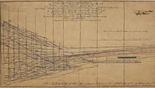 trajectory of the star,aerial passenger line,kubny plan,slide rule,plan,continental shelf,conductor tracks,diagram,sheet drawing,lane delimitation,landscape plan,second plan,experimental aircraft,high-speed rail,schematic,aircraft construction,digitization,rack railway,surveyor,long-distance transport,Conceptual Art,Oil color,Oil Color 15