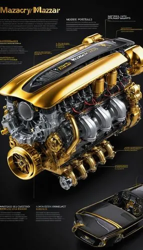 maserati spyder,hennessey viper venom 1000 twin turbo,chevrolet trailblazer,mazda,mclaren automotive,ferrari monza,mid-size car,race car engine,luxury cars,motor sport,maserati racing,mazda rx-7,maserati 6cm,gold foil 2020,gold plated,motor car,gold lacquer,motor ship,24 karat,maserati karif,Unique,Design,Infographics