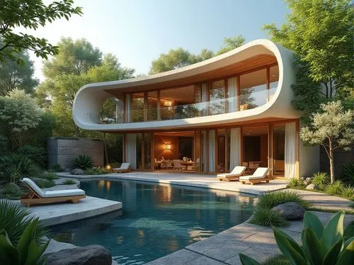 modern house,modern architecture,dreamhouse,beautiful home,luxury property,tropical house,pool house,luxury home,dunes house,landscape design sydney,3d rendering,holiday villa,futuristic architecture,landscape designers sydney,mid century house,garden design sydney,crib,summer house,landscaped,modern style,Photography,General,Realistic