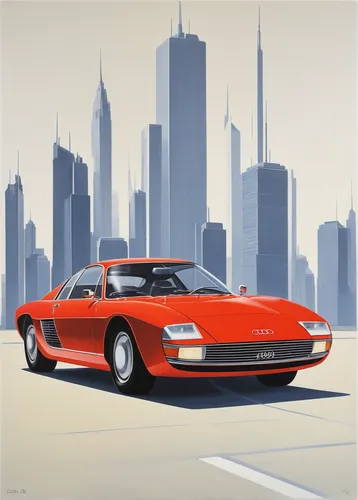 ferrari 512,ferrari daytona,countach,lamborghini countach,porsche 904,lamborghini espada,lancia stratos,chrysler concorde,ferrari 328,iso grifo,testarossa,ferrari testarossa,de tomaso pantera,lamborghini miura,porsche 924,maserati 6cm,porsche 914,ferrari monza,ferrari 312p,maserati mistral,Conceptual Art,Oil color,Oil Color 13