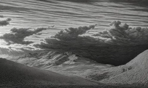 matruschka,dune landscape,olympus mons,admer dune,cloud mountains,dune sea,paper clouds,shifting dunes,volcanic landscape,cloud mountain,shifting dune,high-dune,dunes,crescent dunes,topography,great sand dunes,cirrocumulus,koryaksky volcano,virtual landscape,crater rim,Art sketch,Art sketch,Ultra Realistic