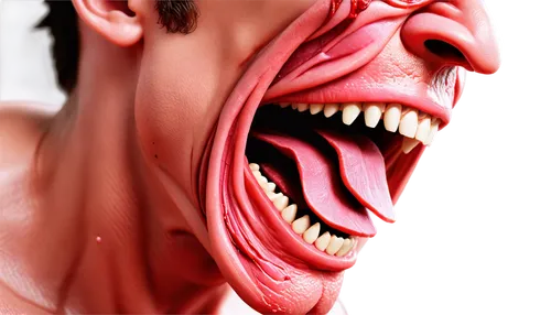 yawner,grotesque,mastication,anger,amination,mouth,bruxism,angry man,sculpt,edentulous,mucosa,blabbermouth,salivation,trager,maniacal,boisterous,temporomandibular,tongued,pigface,sagmeister,Conceptual Art,Fantasy,Fantasy 26