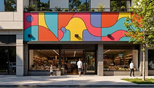 kaws,marimekko,store front,colorful facade,palo alto,public art,storefront,cartoon elephants,munari,large store,gagosian,sagmeister,art gallery,multistoreyed,artthielseattle,takashimaya,omotesando,arzak,ubc,stores