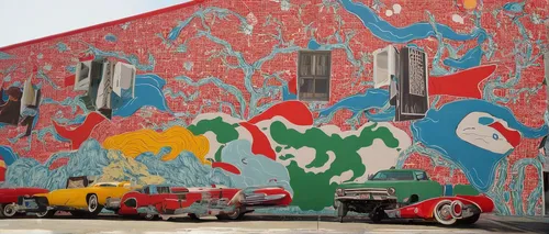 17 best images about california art on pinterest terry o for San francisco landscape,mural,painted block wall,graffiti,cartoon car,grafitti,painted wall,tijuana,murals,albuquerque,graffiti art,detroit